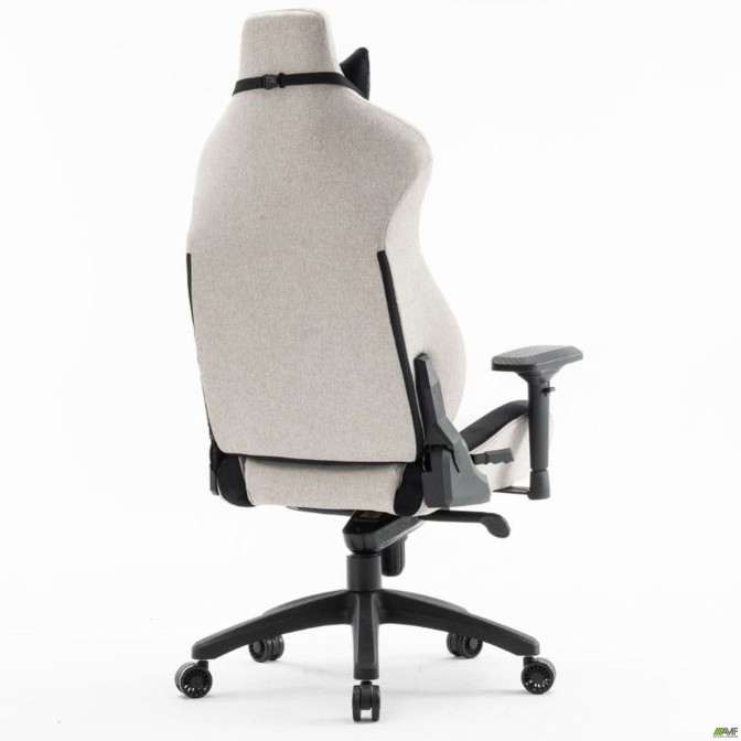 Крісло геймерське VR Racer Textile Halk сірий/чорний AMF