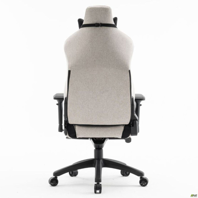 Крісло геймерське VR Racer Textile Halk сірий/чорний AMF