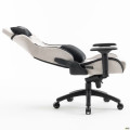 Крісло геймерське VR Racer Textile Halk сірий/чорний AMF