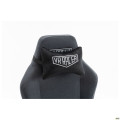 Крісло геймерське VR Racer Textile Darrius чорний AMF