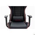 Крісло геймерське VR Racer Original Aragon чорний/червоний AMF