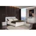 Кровать без каркаса 1,8х2,0 Белладжио / Bellagio Глянец Белый MiroMark BD-38-WB