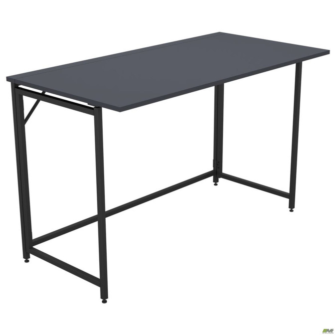 Раскладной стол Fold FL1200 (1200х600х750Н) черный/Дуб Сонома AMF