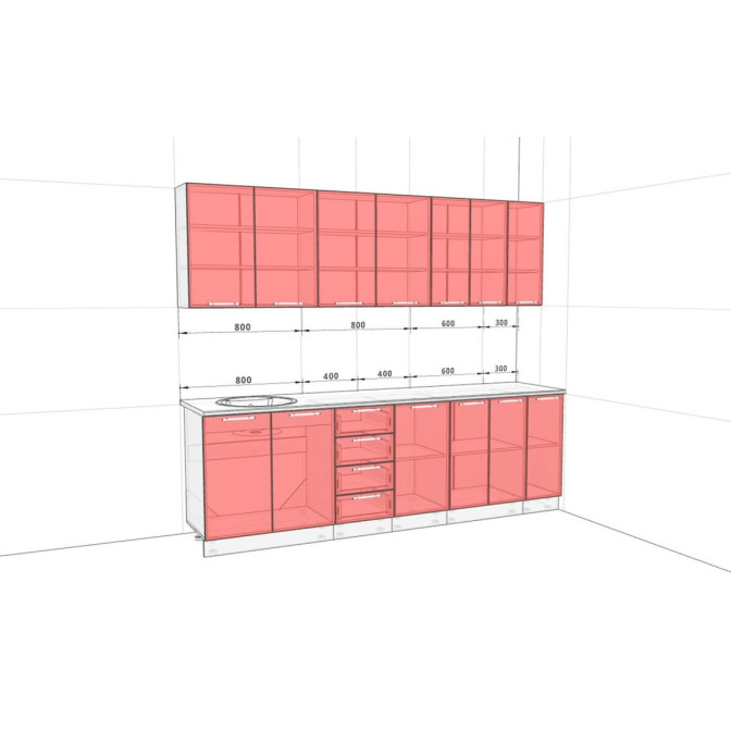 Модульна кухня Еко Комфорт меблі