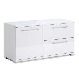 Тумба ТВ 1,0м Фемелі / Family Глянець Білий MiroMark FM-100-WB