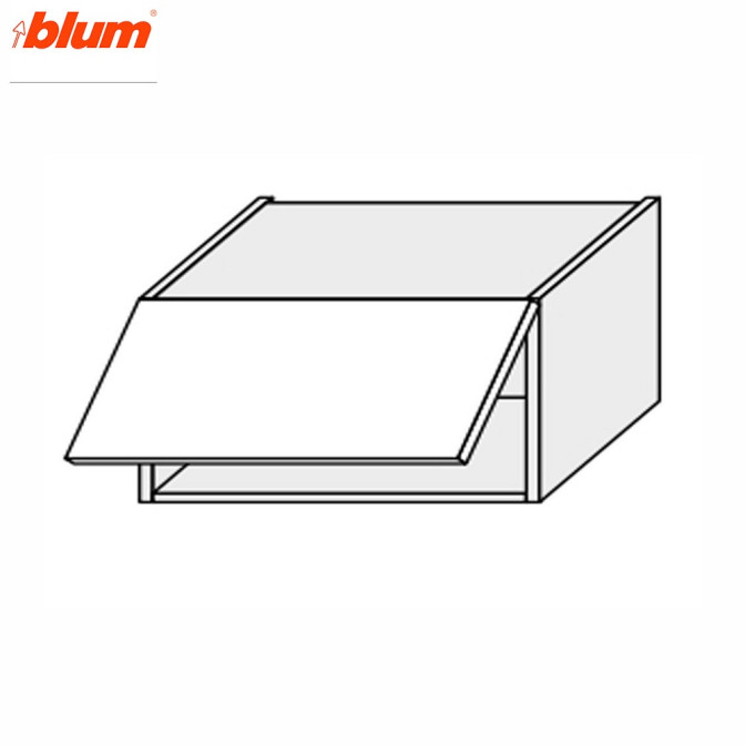 Кухонная секция Миллениум верхняя 80В/450 1дв Aventos Pro Blum ML-381W/9003 MiroMark Кухонная секция Миллениум верхняя 80В/450 1дв Aventos Pro Blum ML-381W/9003 MiroMark