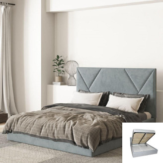 Кровать с подъёмным механизмом Саманта 2 Мир Мебели