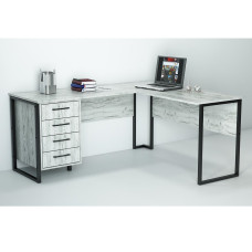 Стол угловой офисный СУЛА 2-1 Гамма стиль