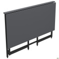 Стол раскладной Fold FL1200 (1200х600х750Н) черный/серый Шифер AMF