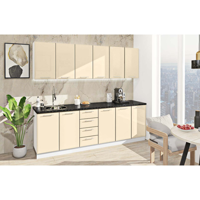 Модульна кухня Хайтек Комфорт меблі