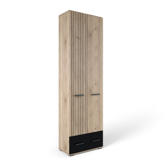 Шафа Дуб Білий / Чорний Амбре Світ Меблів 