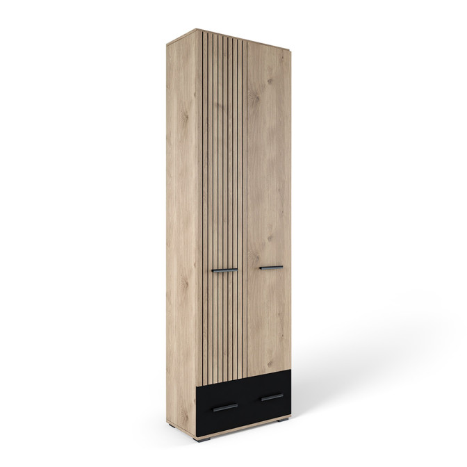 Шафа Дуб Білий / Чорний Амбре Світ Меблів 