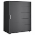Комод 1Дв 5Ящ Кейс / Case Графит MiroMark 3831029M
