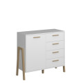 Комод Бель KOM 1D4S/BELLE KOM 1D4S VMV Holding