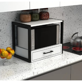 Полиця для мікрохвильової печі ПММ-2 Білий стиль Гамма