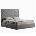 Кровать 1,8х2,0 Вива / Viva Серый Велюр MiroMark VV-39-WG