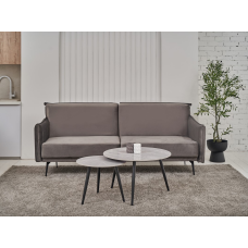 Комплект журнальних столів CT-30 Беатріс ребекка грей  +  чорний Vetro mebel