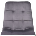 Стул Cherry Черный / Вельвет Серый AMF