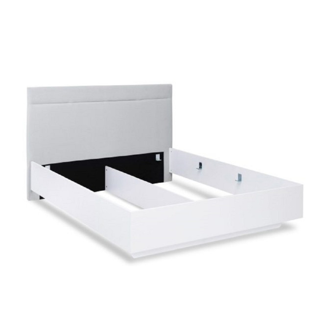 Кровать без каркаса 1,6х2,0 Фемели / Family Глянец Белый MiroMark FM-37-WB