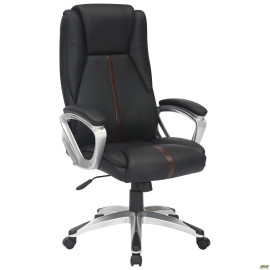 Кресло руководителя Seltic кожзам черный AMF