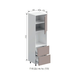 Кухонна секція пенал П 60 ДШ FAVORIT Заріна Світ меблів