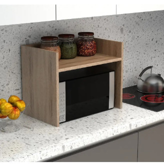 Полиця для мікрохвильової печі ПМД-1 Дуб Сонома Гамма стиль