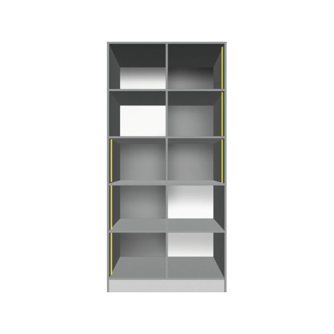 Шафа 4Д Смеш Вітрина з підсвічуванням 2400*900 Київський Стандарт