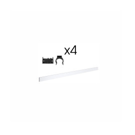 Цокольная планка с креплением 2,0м Миллениум OS-01/02 MiroMark