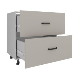 Кухонна секція нижня НЯ-(1 + 1)80/82 Мінімал глянець Garant