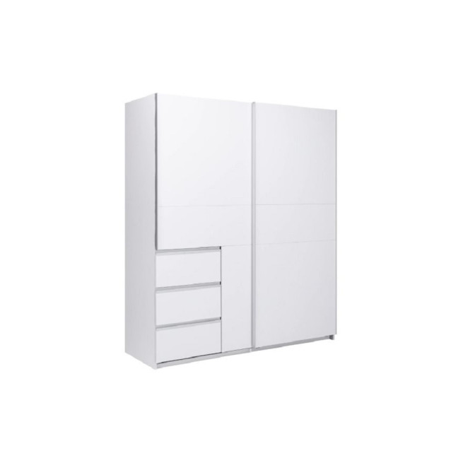 Шкаф-купе 1.75м 2Дв Вильма / Wilma Белый MiroMark WL-18-WB