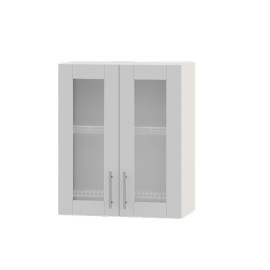 Кухонна секція ВВ06-600 верхня 600 сушарка дві вітрини Модерн Еверест  