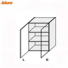 Кухонная секция Миллениум верхняя 60В/720 1дв Pro Blum Правая ML-468W/9003R MiroMark