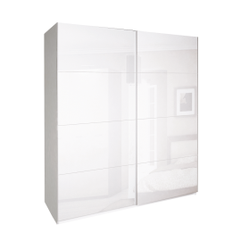 Шафа-купе 2,5x2,1 Белла / Bella Глянець Білий MiroMark BL-21-WB
