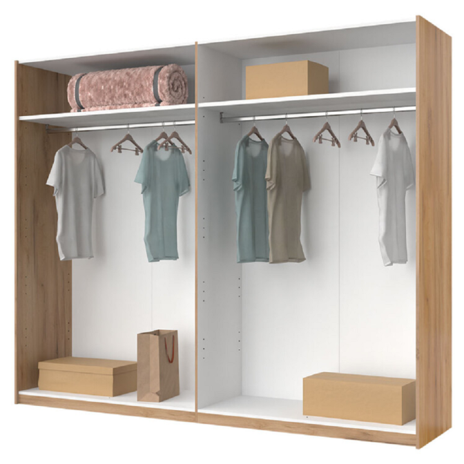 Шафа-купе 2,5x2,1 Белла / Bella Глянець Білий MiroMark BL-21-WB