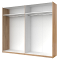 Шафа-купе 2,5x2,1 Белла / Bella Глянець Білий MiroMark BL-21-WB