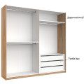 Шафа-купе 2,5x2,1 Белла / Bella Глянець Білий MiroMark BL-21-WB