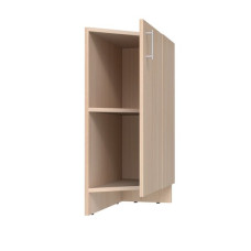 Кухонная секция с ручкой нижняя ШНС R.1Д.820.300 Элегант (без рисунка) Мат Краска E-Line Senam  