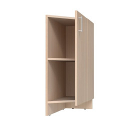 Кухонная секция с ручкой нижняя ШНС R.1Д.820.300 Элегант (без рисунка) Мат Краска E-Line Senam  