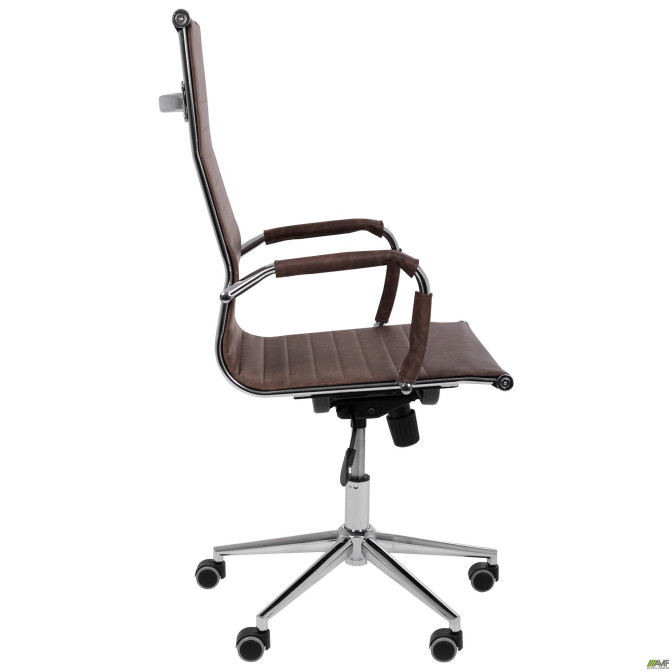 Кресло Slim HB Хром Tilt WAX Coffee AMF