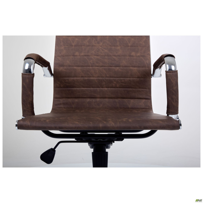 Кресло Slim HB Хром Tilt WAX Coffee AMF