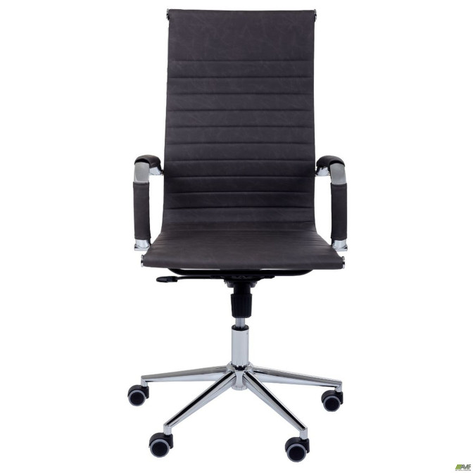Кресло Slim HB Хром Tilt WAX Dark Grey AMF