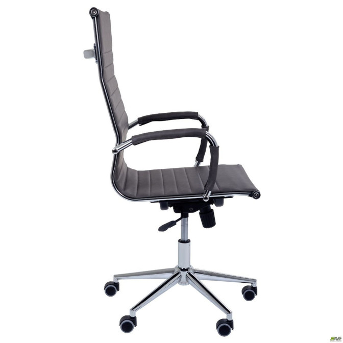 Кресло Slim HB Хром Tilt WAX Dark Grey AMF
