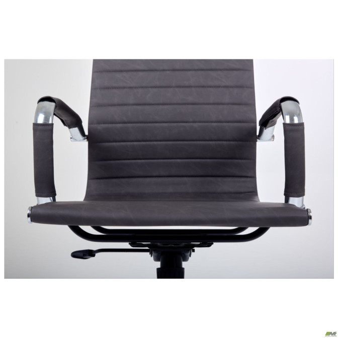 Кресло Slim HB Хром Tilt WAX Dark Grey AMF