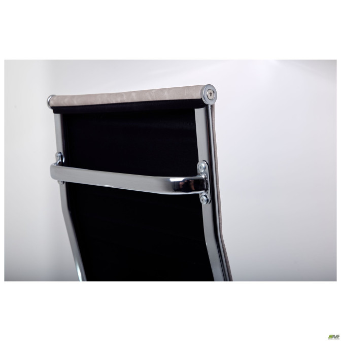 Крісло Slim HB Хром Tilt WAX Light Grey AMF