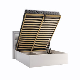 Кровать с подъёмным механизмом 1,4*2,0 Белла / Bella Глянец белый MiroMark BL-44-WB