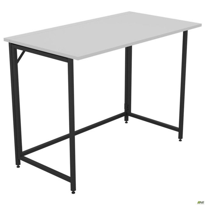 Стол раскладной Fold FL1000 (1000х600х750Н) черный/белый AMF