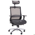 Крісло Coder Black, Alum, Black AMF