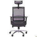Крісло Coder Black, Alum, Black AMF