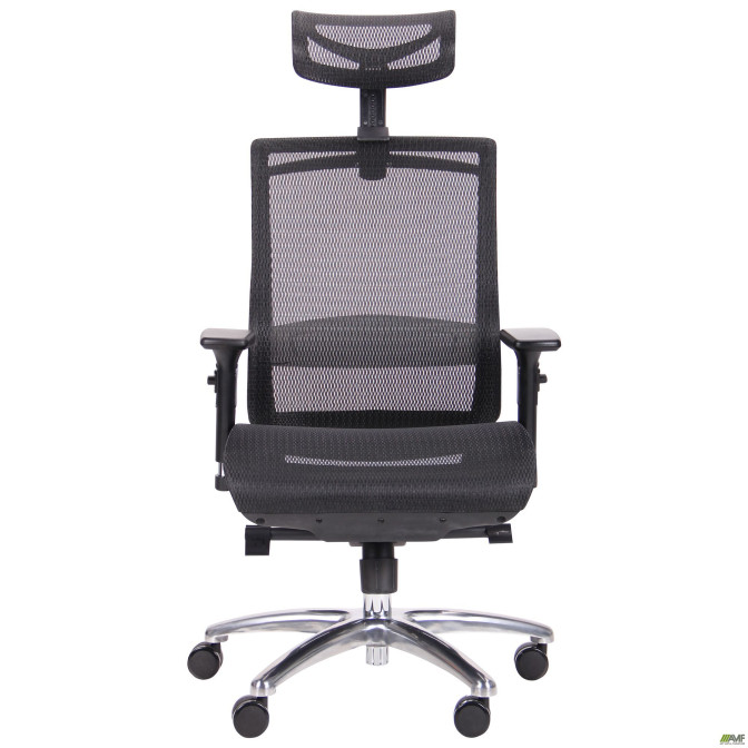 Крісло Coder Black, Alum, Black AMF