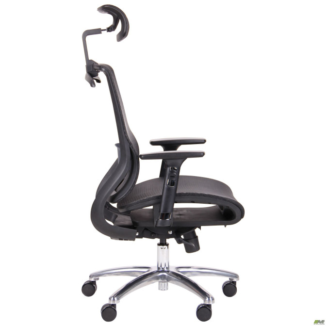 Крісло Coder Black, Alum, Black AMF